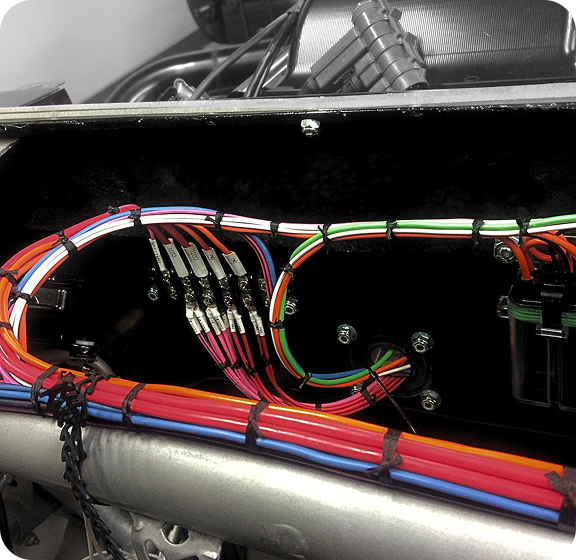 Wiring loom design by Steel Sasquatch